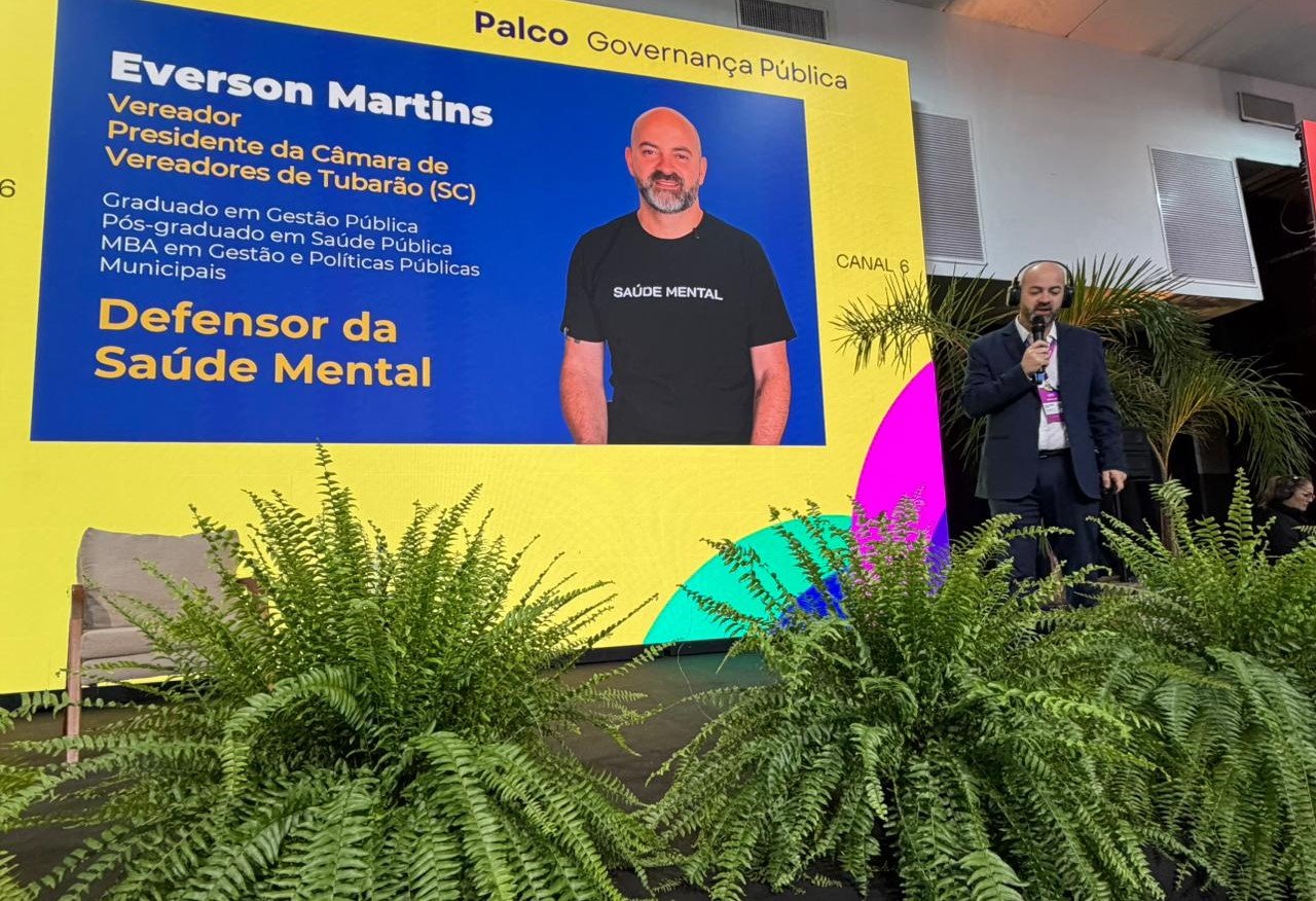 Everson Barbosa Martins foi um dos palestrantes do Summit Cidades 2026