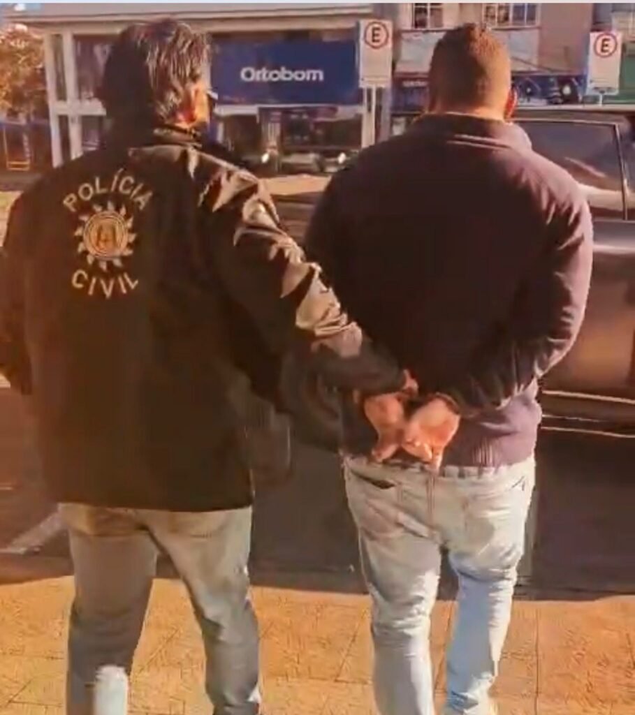 Foragido há um ano é preso pela Polícia Civil em Tubarão foragido preso em Tubarão