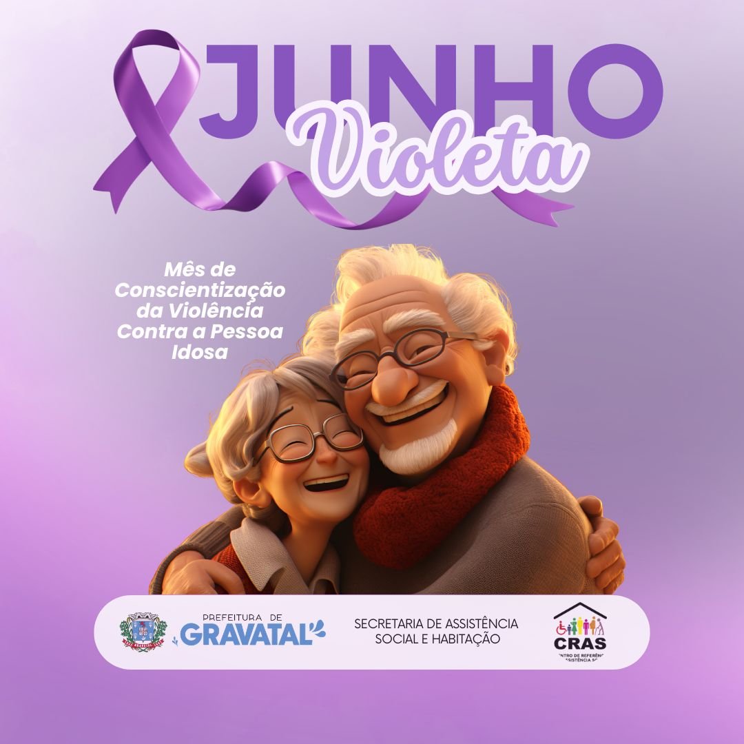Gravatal promove ações do Junho Violeta para idosos