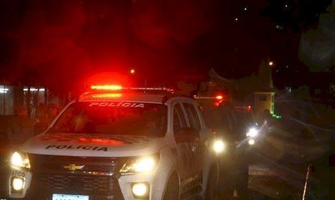 pmsc atendimento noite homem com três mandados de prisão