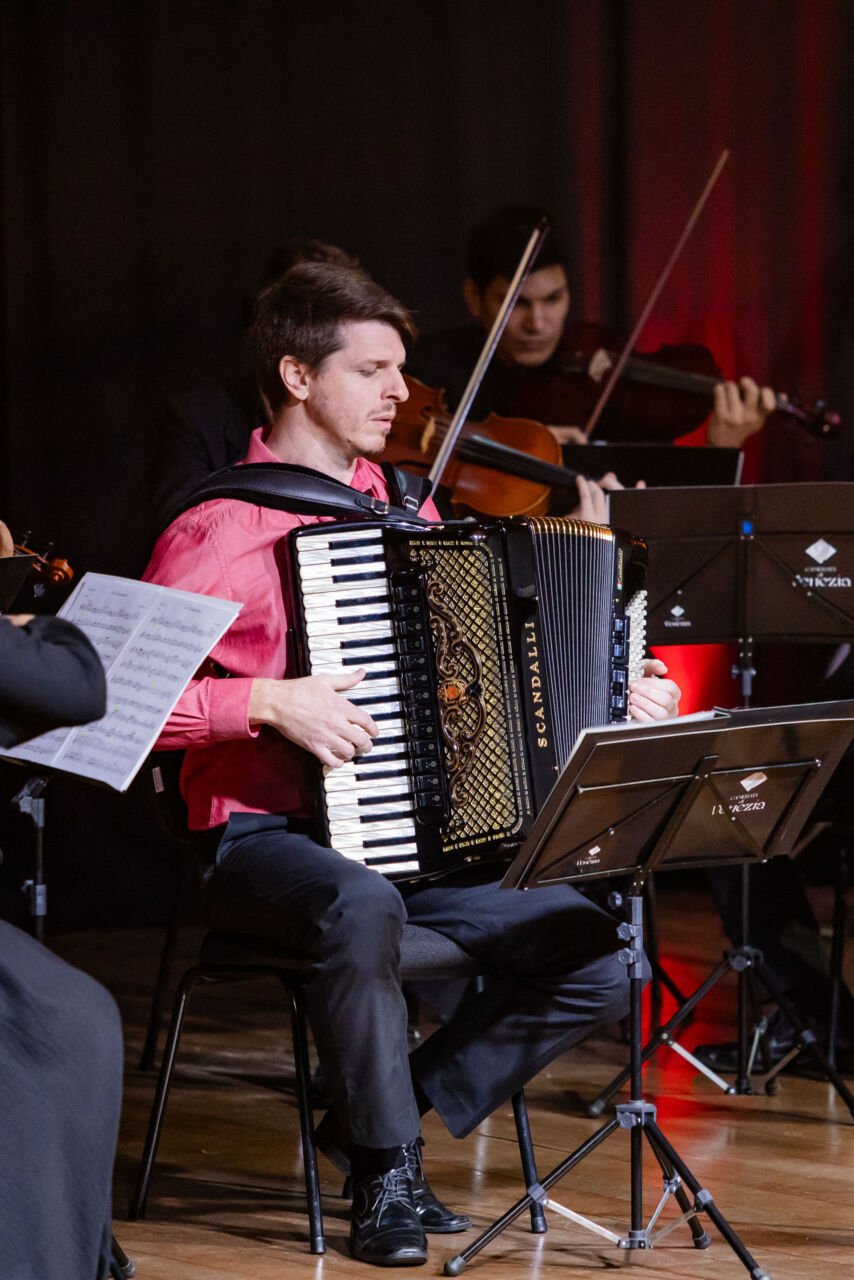 concerto de tango em Nova Veneza
