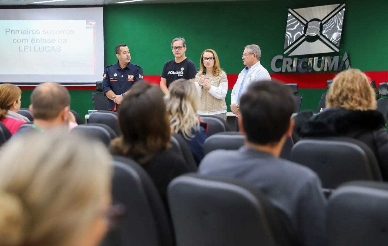 capacitação primeiros socorros Criciúma a Professores de Criciúma recebem capacitação em primeiros socorros
