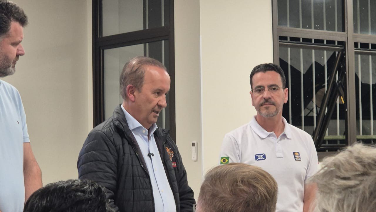 Governador visita o prefeito em Tubarão