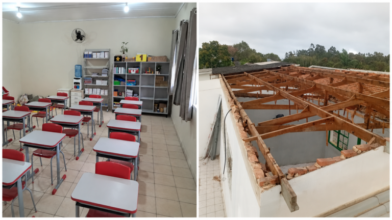 Laguna retoma manutenção predial nas escolas municipais