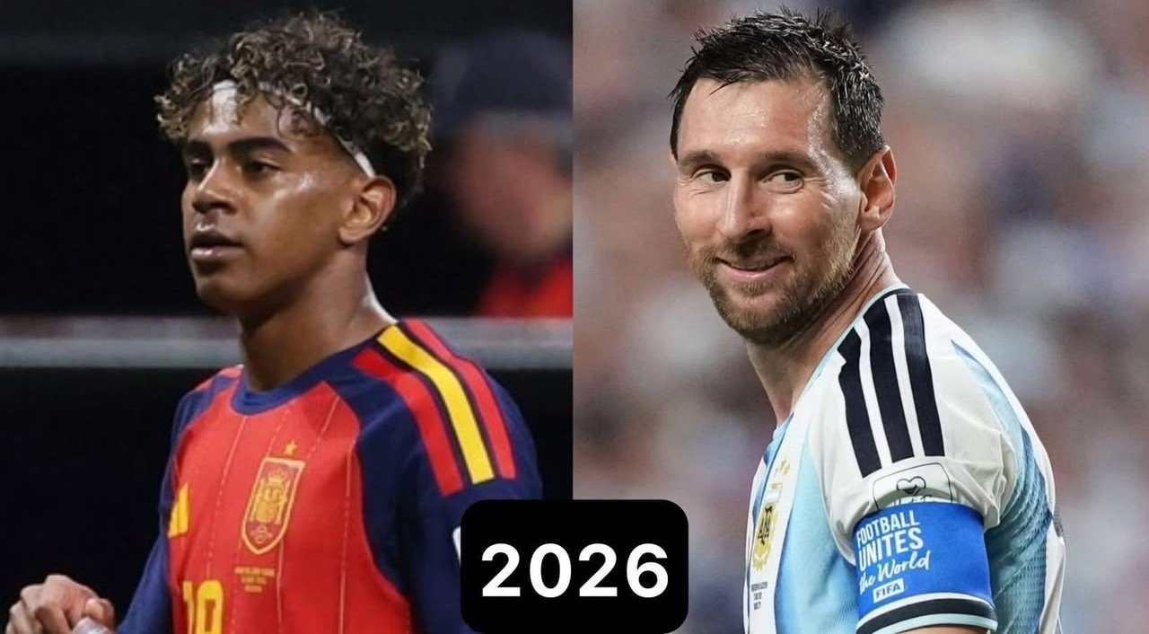 Messi e Yamal: foto histórica antecede final da Copa