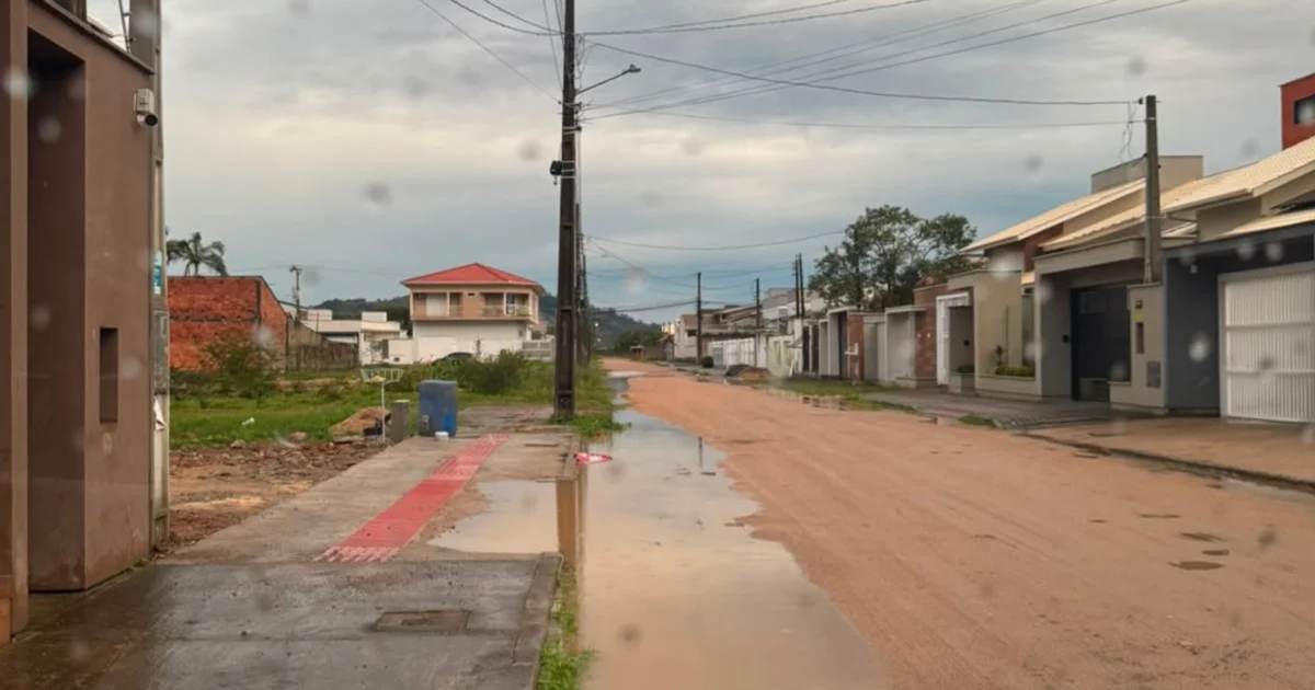 pavimentação Rua São Geraldo Tubarão pavimentação Rua São Geraldo Tubarão