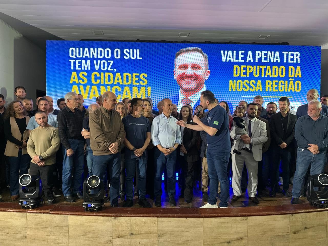 pepê collaço com govrernador