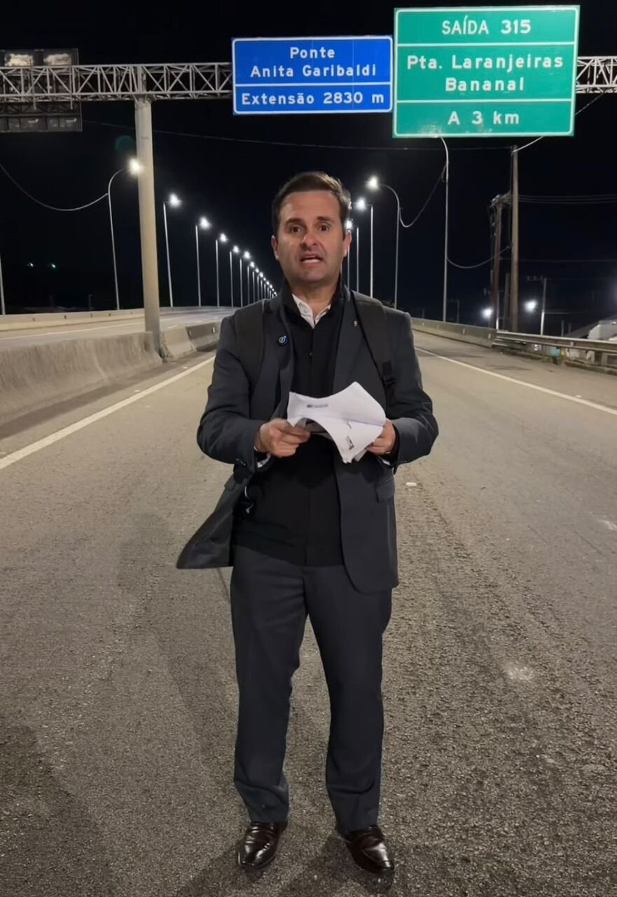 Deputado obtém laudos inéditos da Ponte Anita Garibaldi