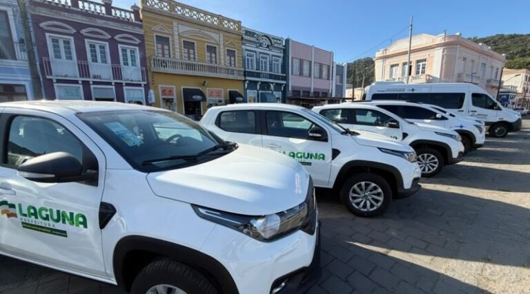 Prefeitura de Laguna incorpora 43 novos veículos à frota