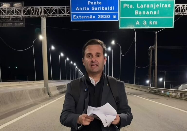 Deputado obtém laudos inéditos da Ponte Anita Garibaldi