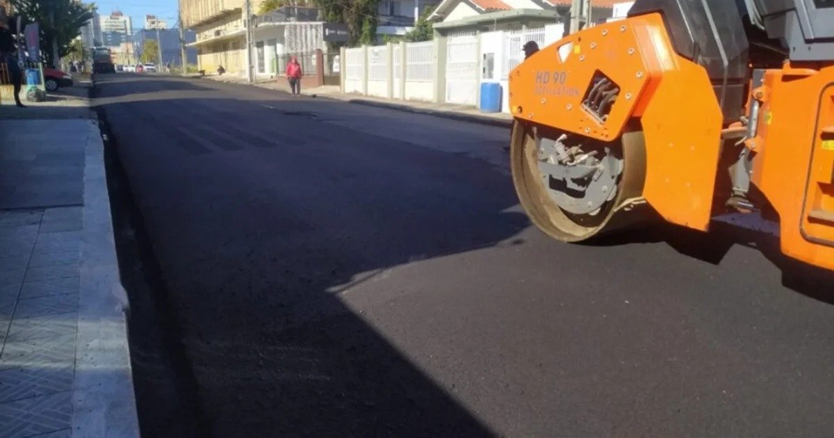 Tubarão é 1º da Amurel a adotar novo modelo para pavimentação pavimentação em Tubarão