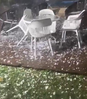 temporais no Sul de SC