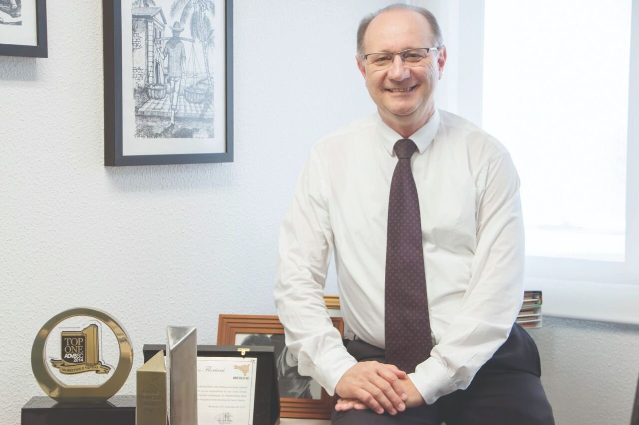 CIEE SC Luiz Carlos Floriani Presidente do CIEE/SC cumpre agenda em Tubarão