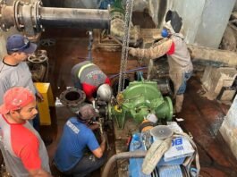 Arrombamento em estação de bombeamento pode provocar oscilações no abastecimento de água em Capivari de Baixo abastecimento de água em Capivari de Baixo