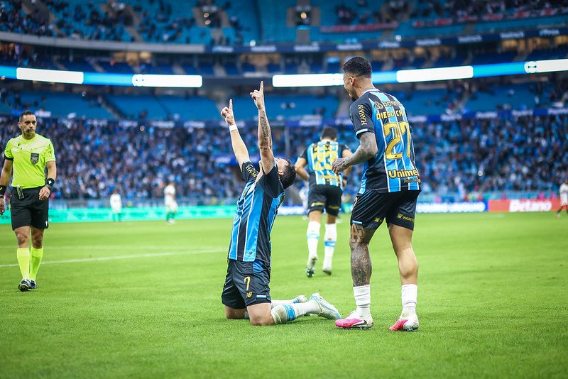 reação do Grêmio