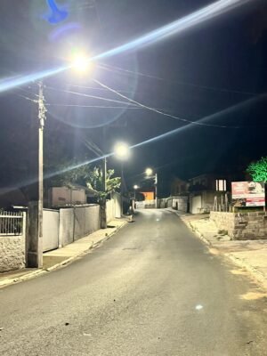 iluminação pública em Laguna