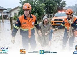 Capivari de Baixo prepara moradores para agir em emergências climáticas Guardiões da Comunidade