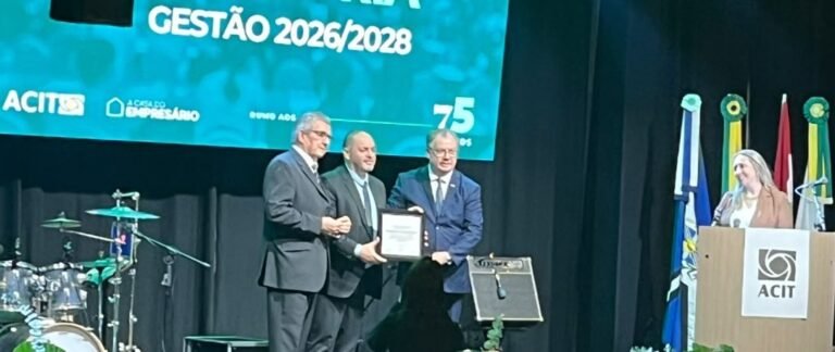 nova gestão da ACIT 2026–2028