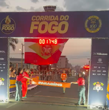 Corrida do Fogo reúne mais de 700 atletas em Tubarão