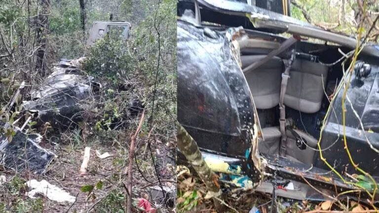 Helicóptero com cantor Rick é encontrado na Serra de SC; cinco corpos são localizados