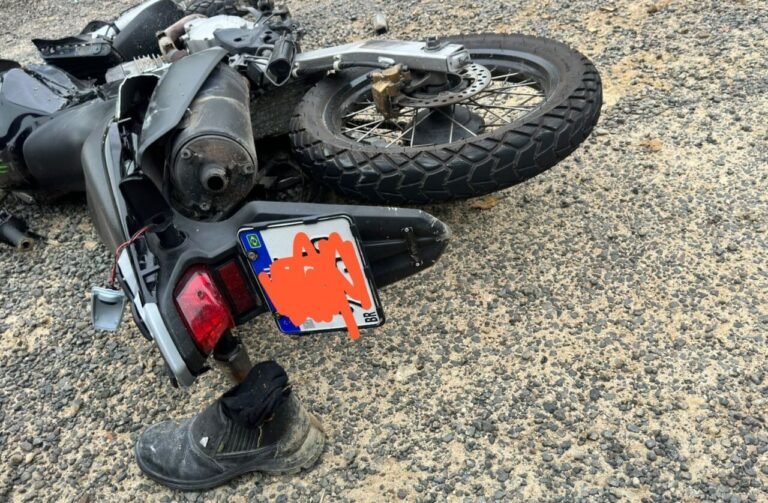 Motociclista fica gravemente ferido em colisão na SC-370