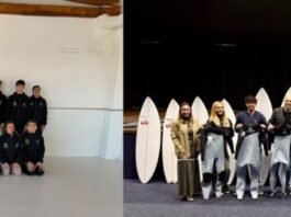 Tubarão investe R$ 150 mil em materiais e bolsas para atletas de surf e jiu-jítsu Atletas de Surf e Jiu-Jitsu