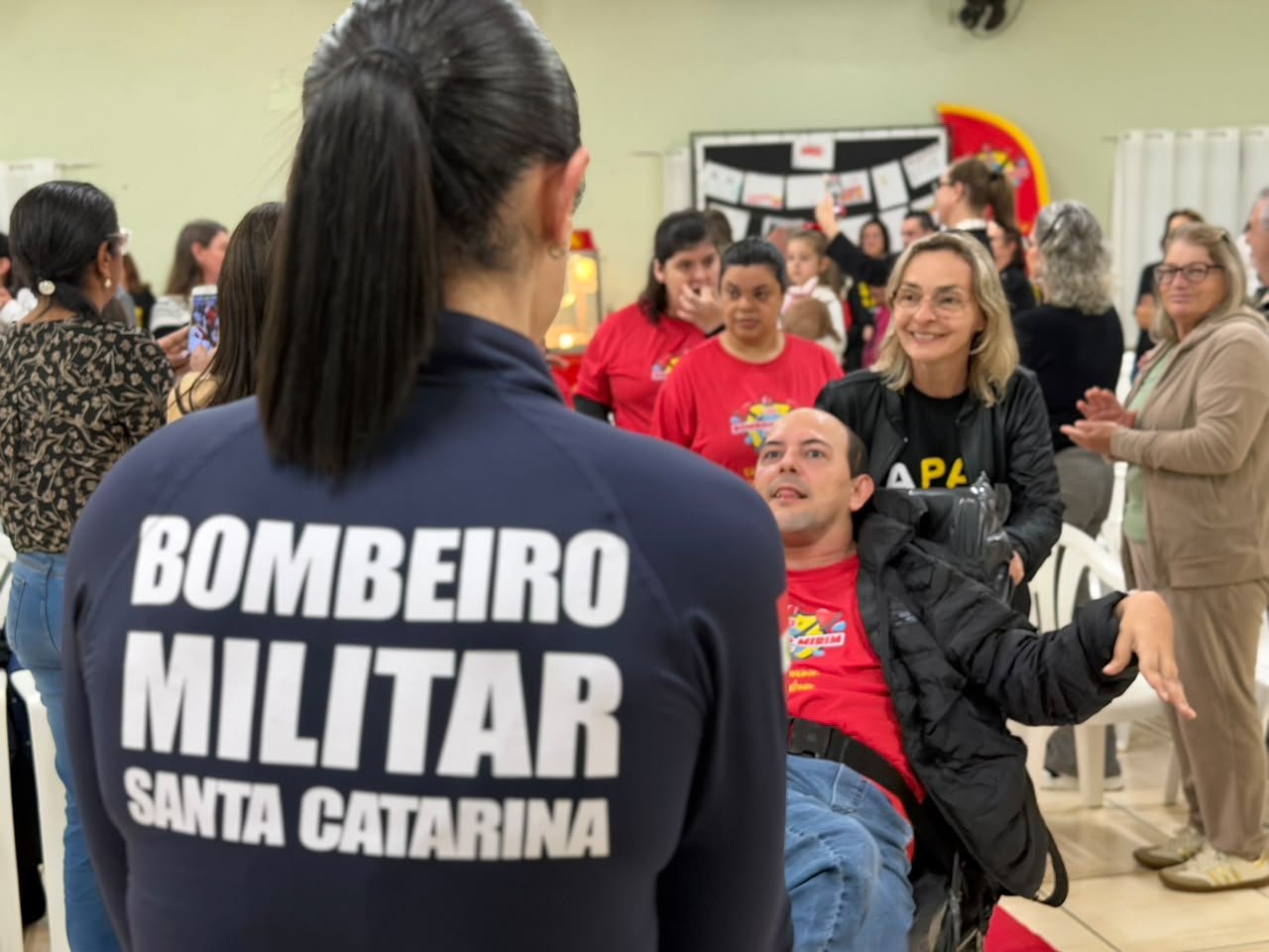 Bombeiro Mirim inclusivo em Orleans