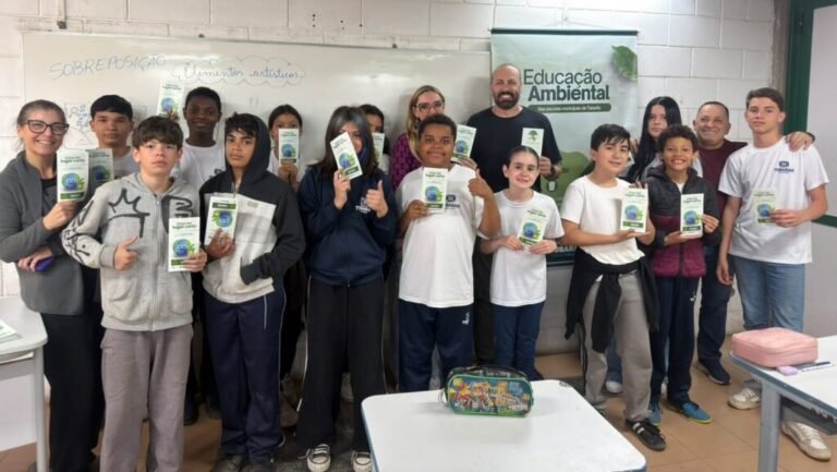 Projeto de educação ambiental envolve mais de 100 alunos em Tubarão