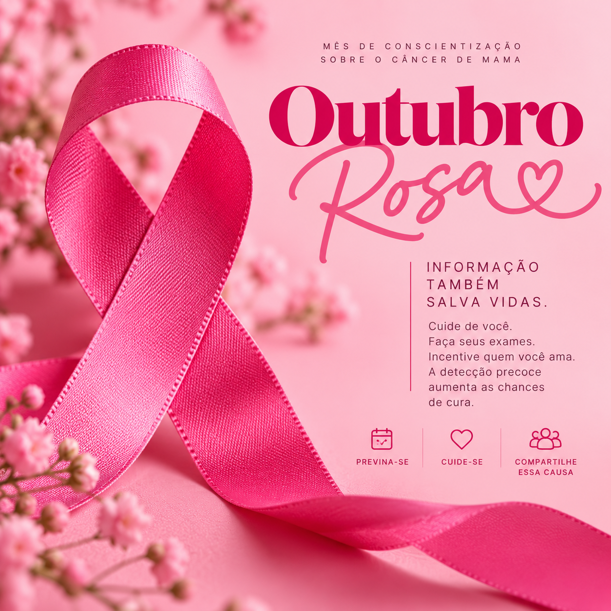 OUTUBRO ROSA Chá da Rede Feminina Tubarão